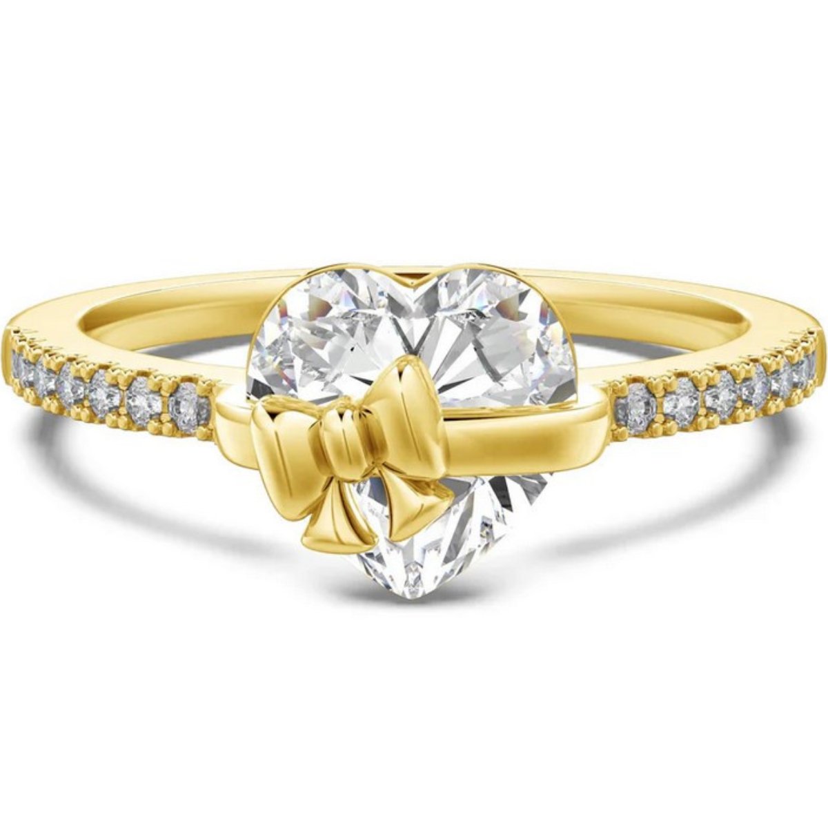 Briluxra™ | GOLD HEART-BOW RING